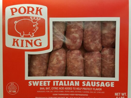 Pork King Sweet Italian Sausage