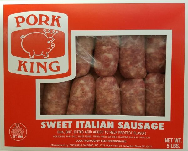 Pork King Sweet Italian Sausage