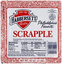 Habbersett Scrapple 2 Lb