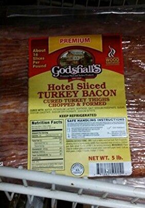 Godshall's Hotel Sliced Turkey Bacon