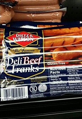 Dietz & Watson Deli Beef Franks