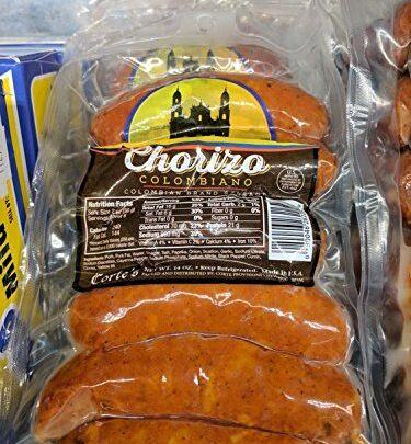 Cortes Chorizo Colombiano Sausage