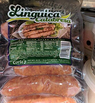 Cortes Linguica Calabresa Sausage