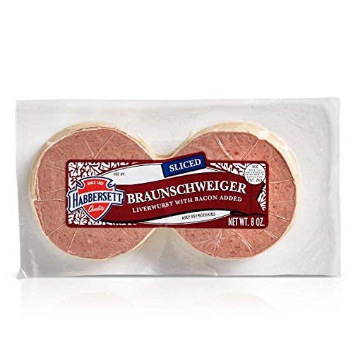 Habbersett Sliced Braunschweiger Liverwurst