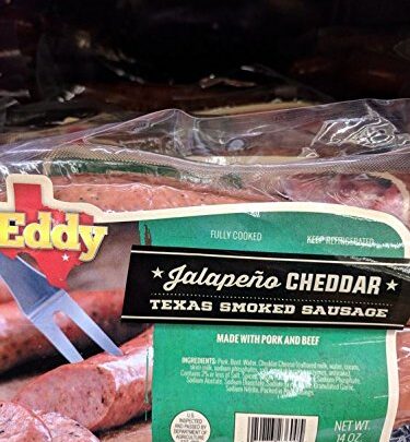 Eddy Jalapeno Cheddar Sausage