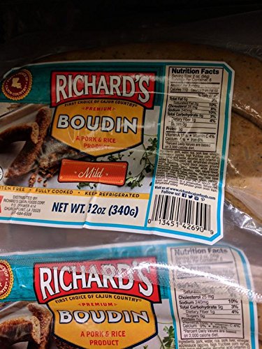 Richard's Mild Boudin Sausage