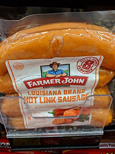 Farmer John Louisiana Hot Link Sausage 26 Oz (2 Pack) - meadowhillfarms