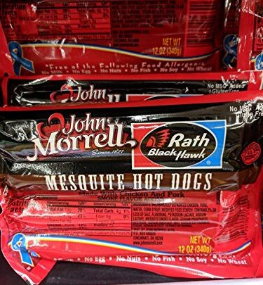 John Morrell Mesquite Hot Dogs