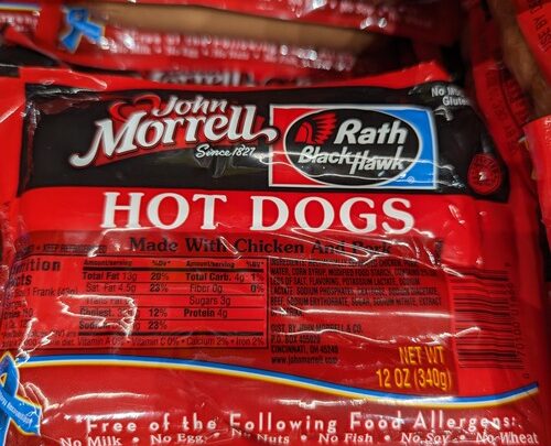 John Morrell Hot Dogs