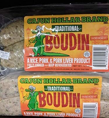 Cajun Hollar Traditional Boudin