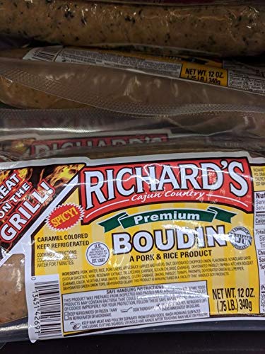 Richard's Spicy Boudin Sausage