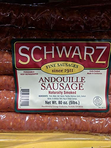 Schwarz Naturally Smoked Andouille Sausage