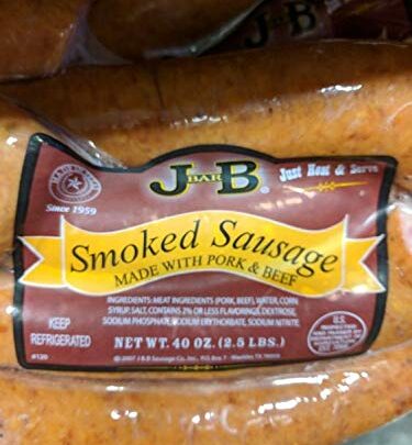 J Bar B Smoked Sausage