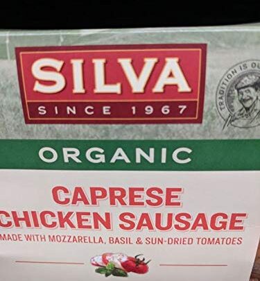 Silva Organic Caprese Chicken Sausage