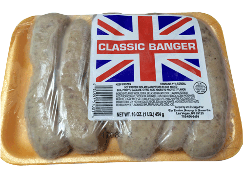 London Sausage Co Classic Bangers