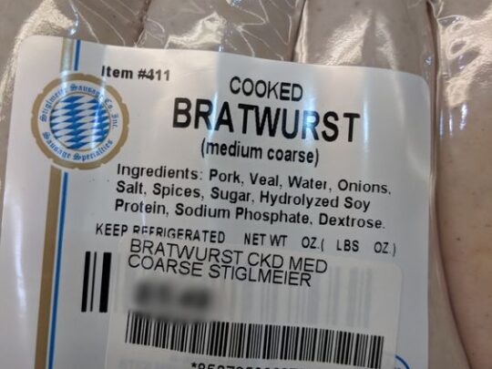 Stiglmeier Bratwurst