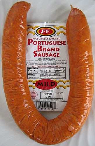 Frank's Foods Mild Portuguese Sausage