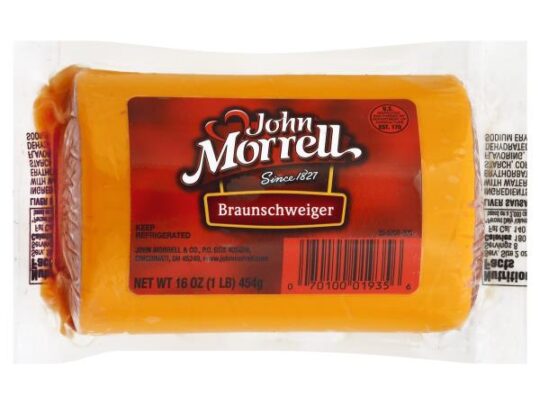 John Morrell Braunschweiger Liverwurst