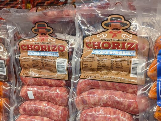 Cortes Chorizo Argentino Sausage