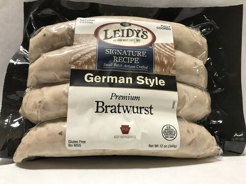 Leidy's Signature Recipe Bratwurst