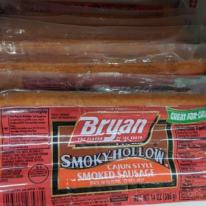 Bryan Cajun Smoked Sausage 14 Oz (6 Pack)