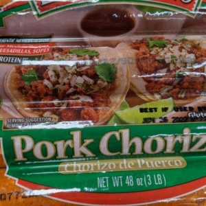 El Mexicano Pork Chorizo 48 Oz (2 Pack)