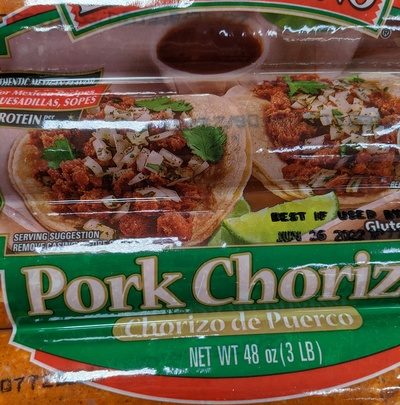 el mexicano pork chorizo