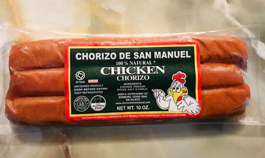 Chorizo de San Manuel Chicken Chorizo