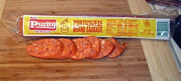 purity hot portuguese sausage