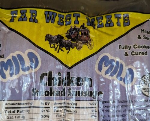Far West Mild Chicken Sausage