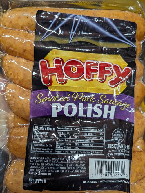 Hoffy Polish Sausage